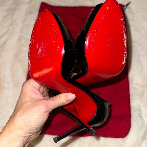 Christian Louboutin Senora Patent Black - Picture 2 of 7